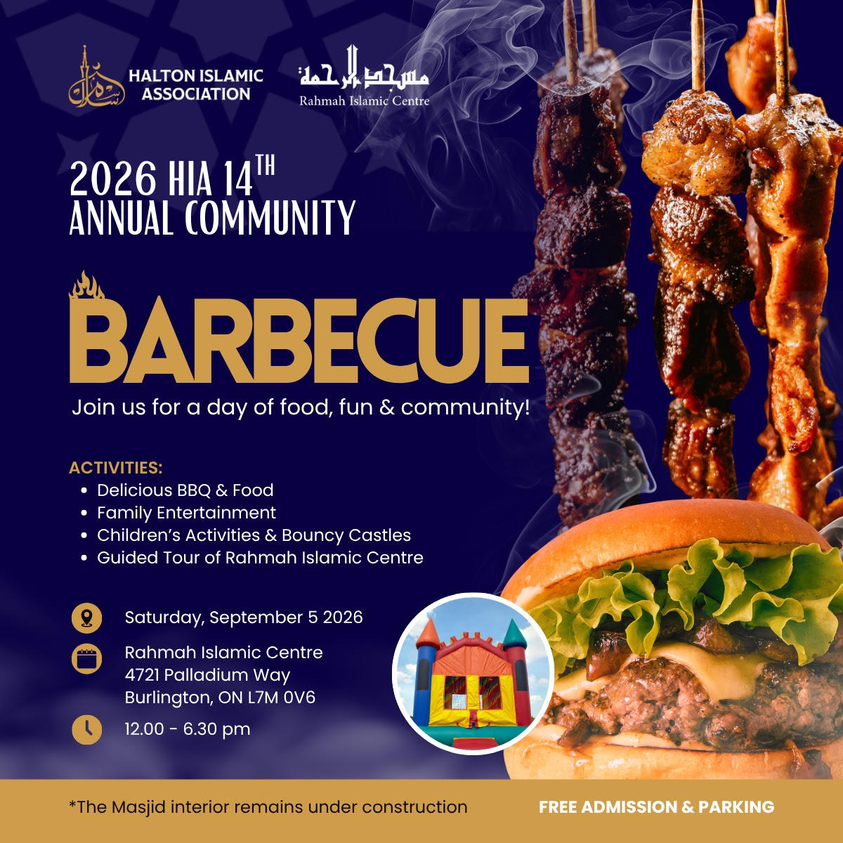 Halton Islamic Association Community BBQ