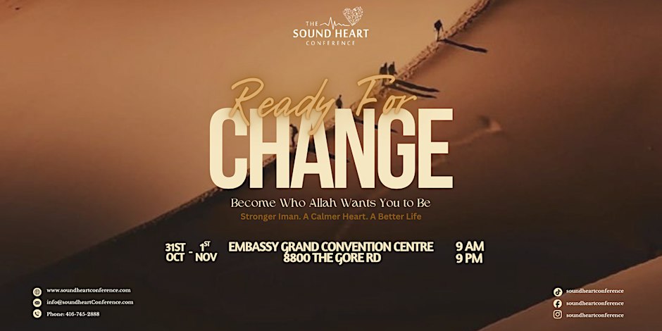 2026 Sound Heart Conference Ready for Change