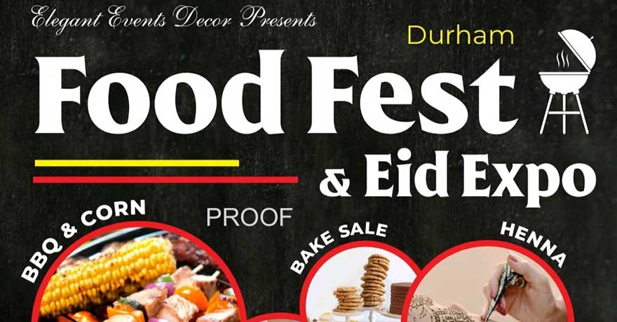 Elegant Events Decor Durham Food Fest and Eid Expo