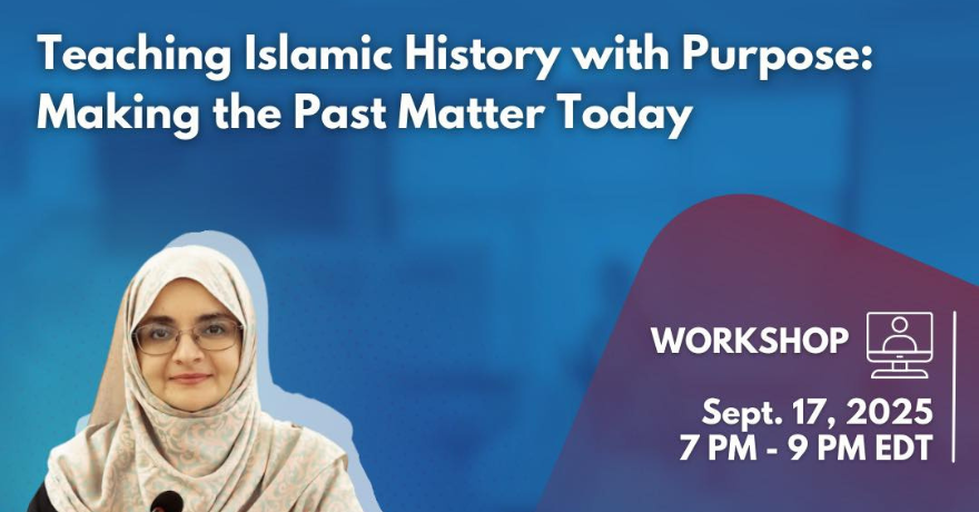 Sound Vision Canada Teaching Islamic History Workshop