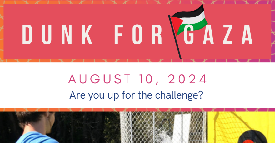 Tawheed Community Centre Dunk for Gaza Fundraiser