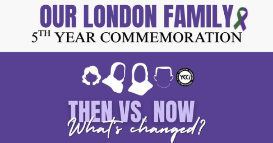 Our London Family Five Year Commemoration Vigil and March