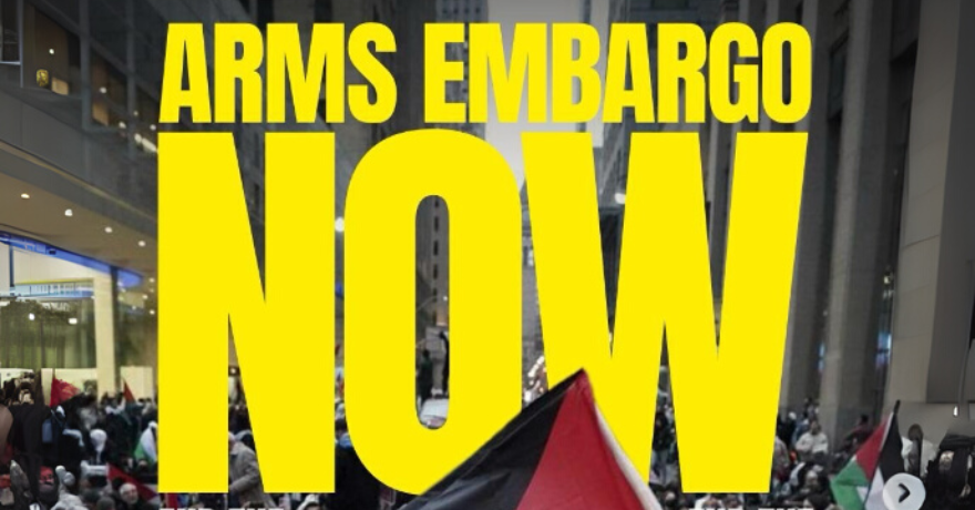 Toronto Protest Gaza End Genocide Arms Embargo Now