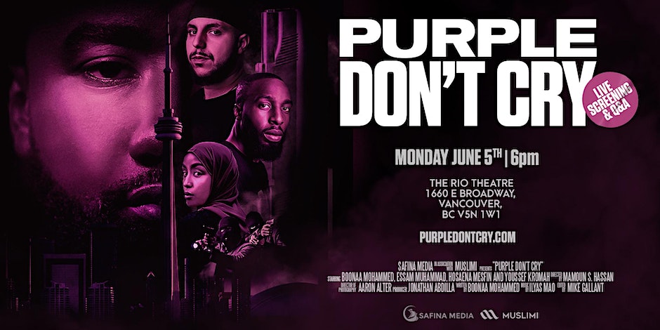 Muslimi Presents Purple Don't Cry Starring Boonaa Mohammed