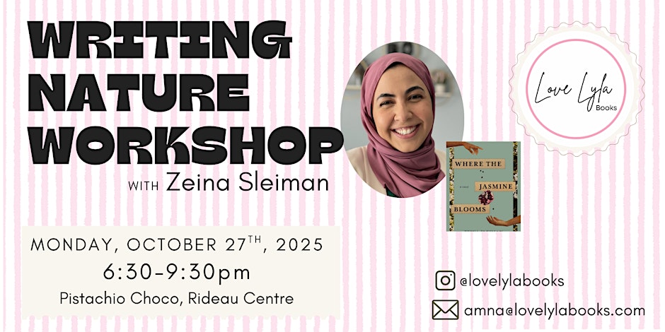 Writing Nature Workshop with Zeina Sleiman