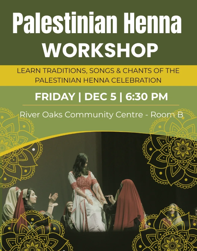 Zaytouna Academy Palestinian Henna Workshop