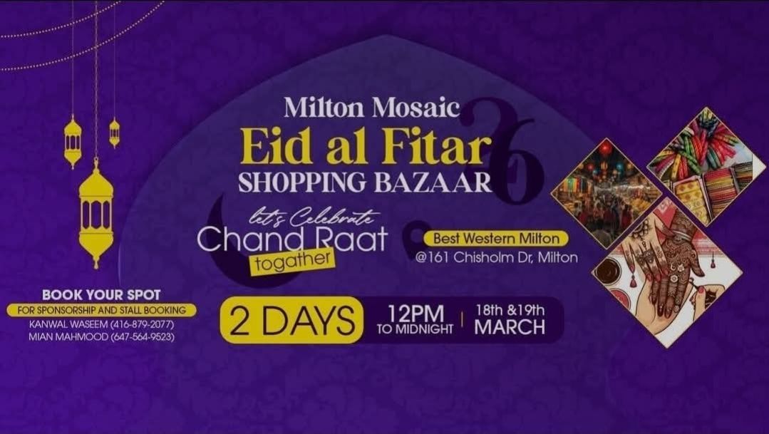Milton Mosaic Eid ul Fitr Chand Raat Bazaar