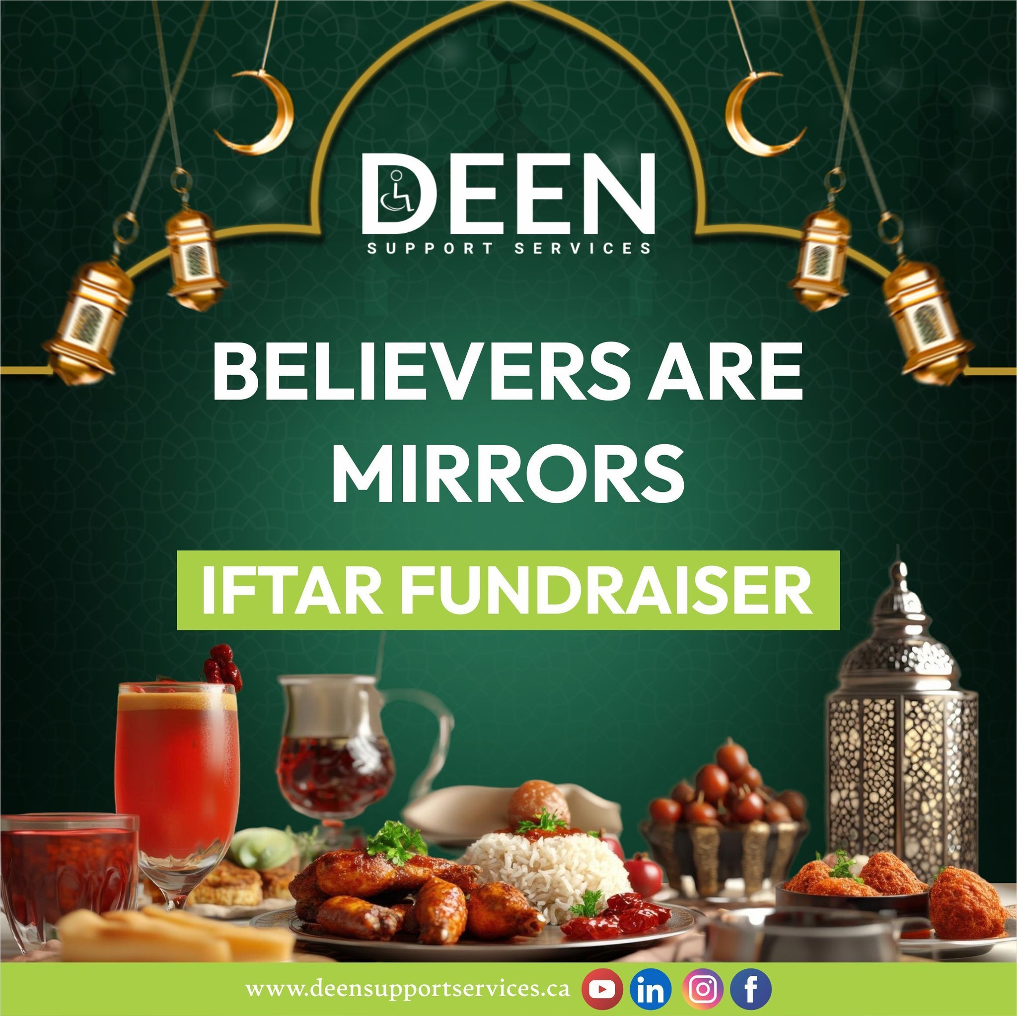 Believers Are Mirrors: Reflections of Care — DEEN Support Services Iftar Fundraiser