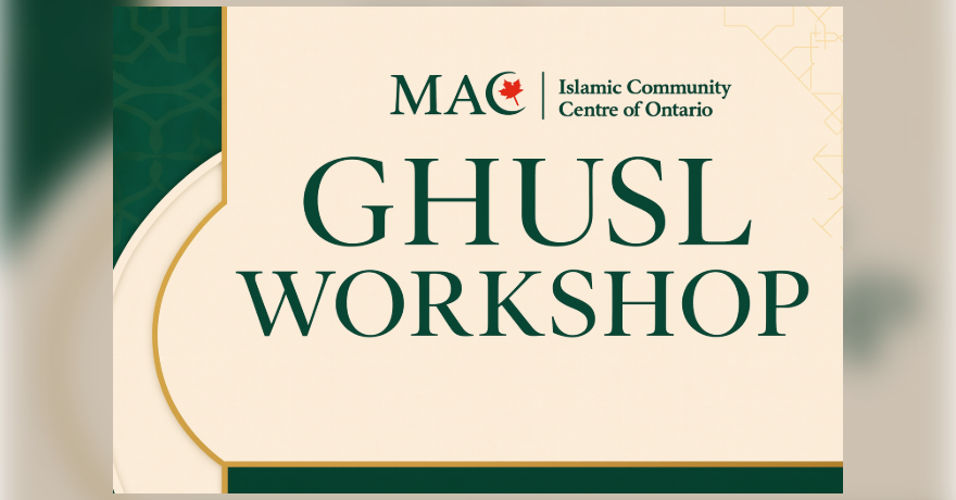 ICCO Ghusl Workshop Learn How to Wash, Shroud & Prepare the deceased