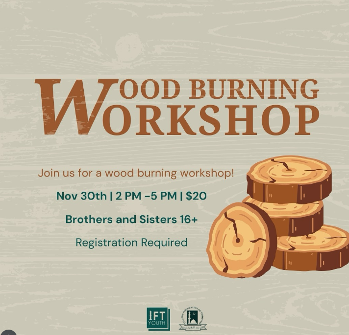 Islamic Foundation of Toronto Wood Burning Workshop 