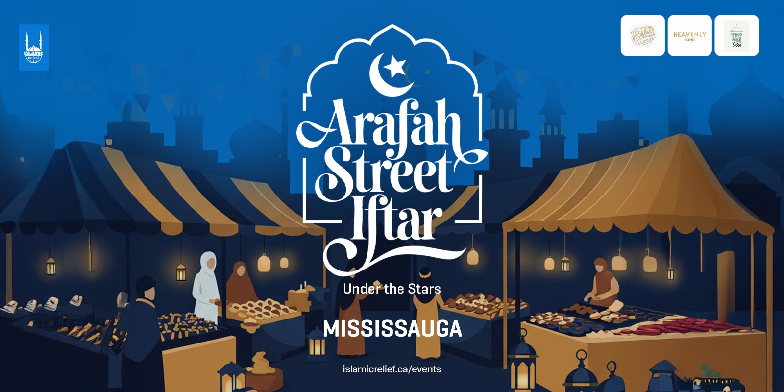 Islamic Relief Canada Arafah Street Iftar: Under the Stars in Mississauga