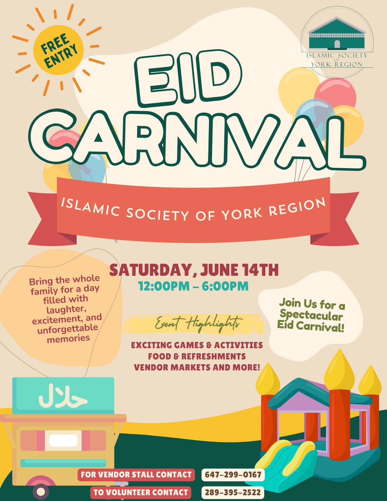Islamic Society of York Region Eid Al Adha Festival