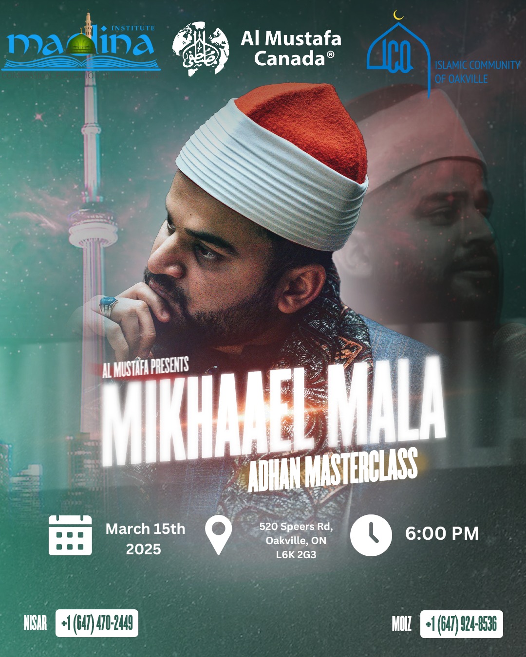 Al Mustafa Canada  Azan Masterclass with Sheikh Mikhaael Mala