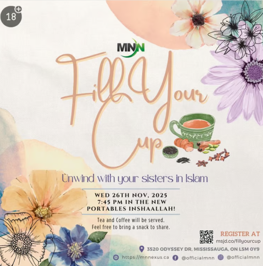 Muslim Neighbour Nexus Fill Up Your Cup with Sisters