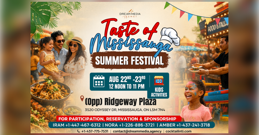 Taste of Mississauga Summer Festival 2026