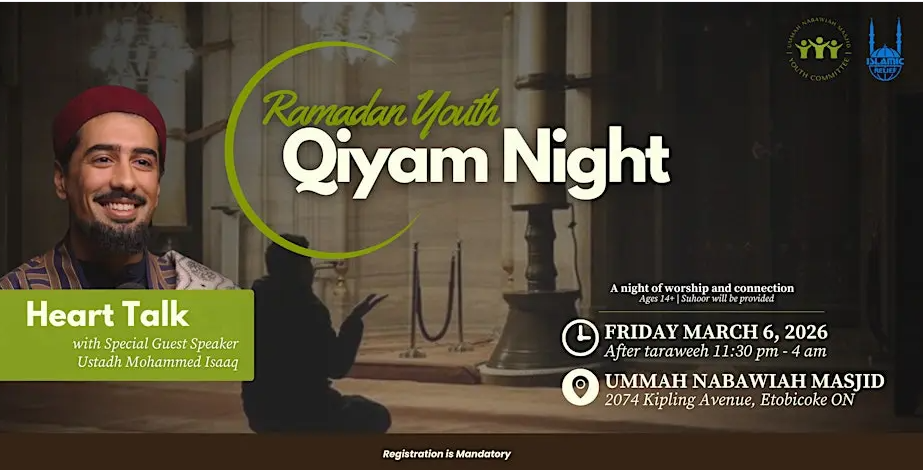 UNMYC'S Annual Youth Qiyam Night