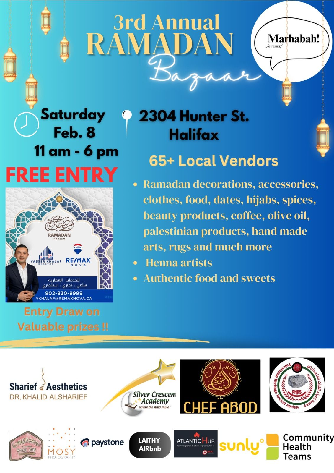 Marhabah Events Halifax Ramadan Bazaar