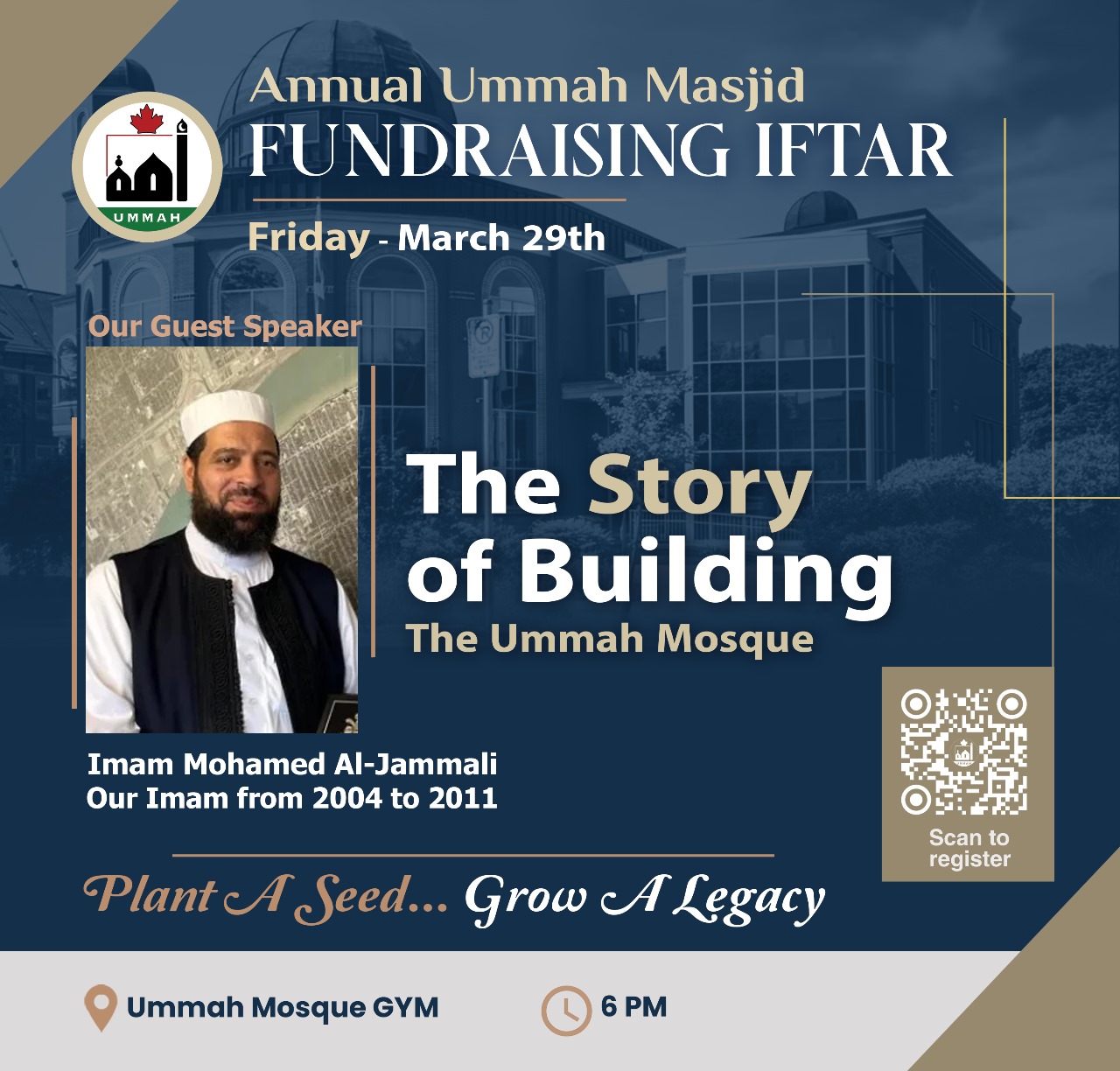 Ummah Masjid Fundraising Iftar