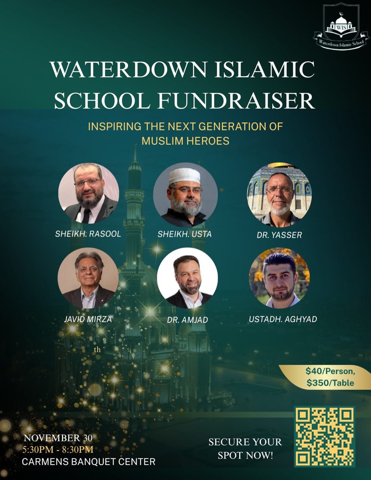 Waterdown Islamic School Fundraiser