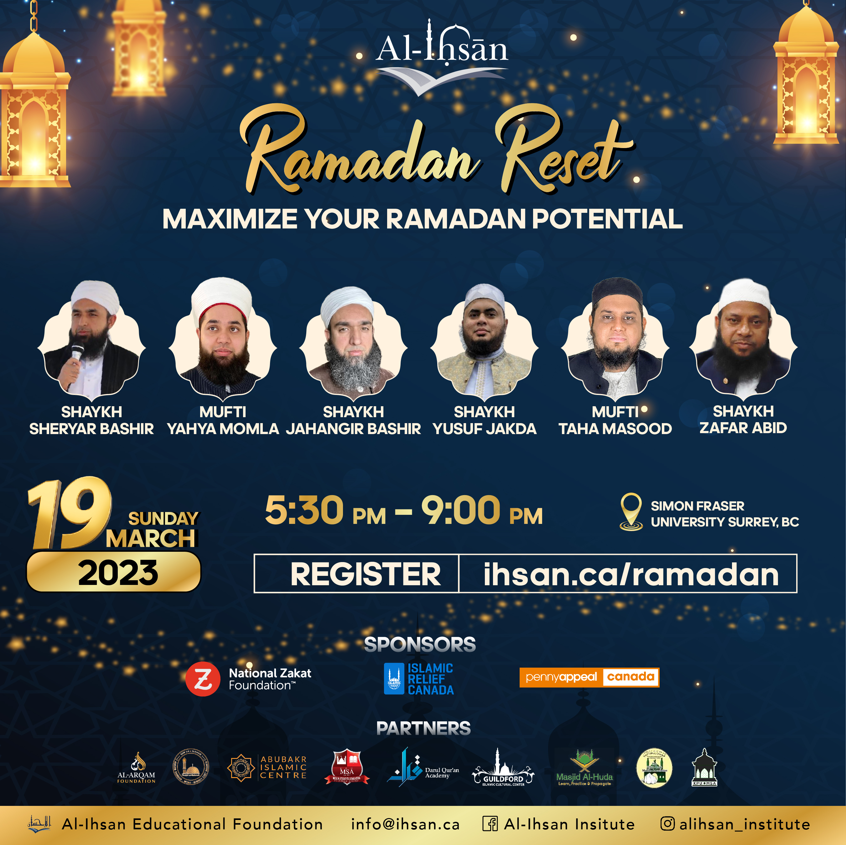 Al Ihsan Institute Ramadan Reset