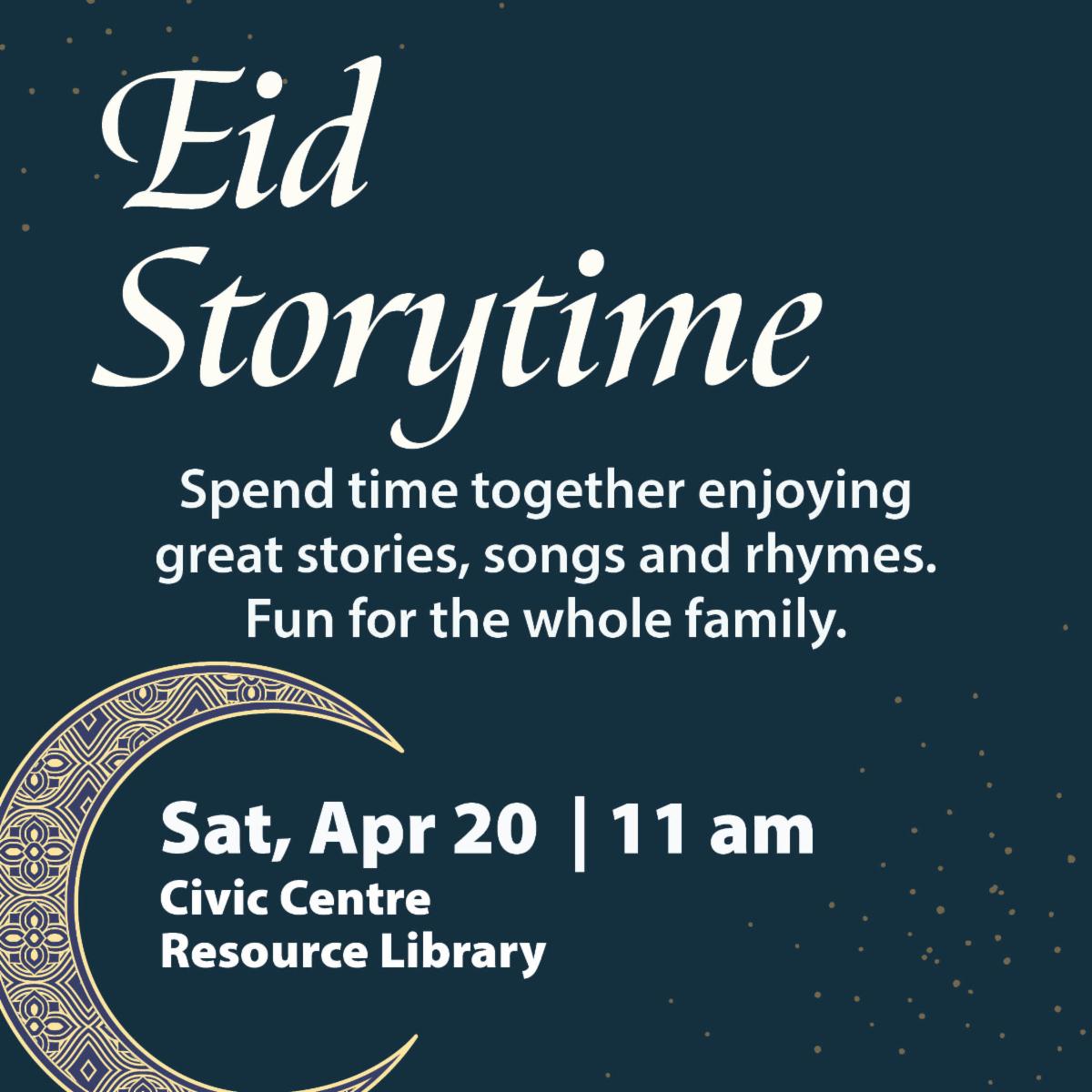 Eid Circle at the Civic Centre Resource Library 
