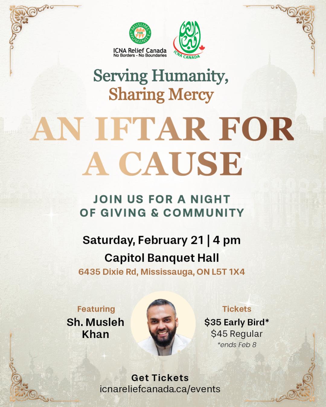 ICNA Relief Canada Ramadan Fundraiser Mississauga
