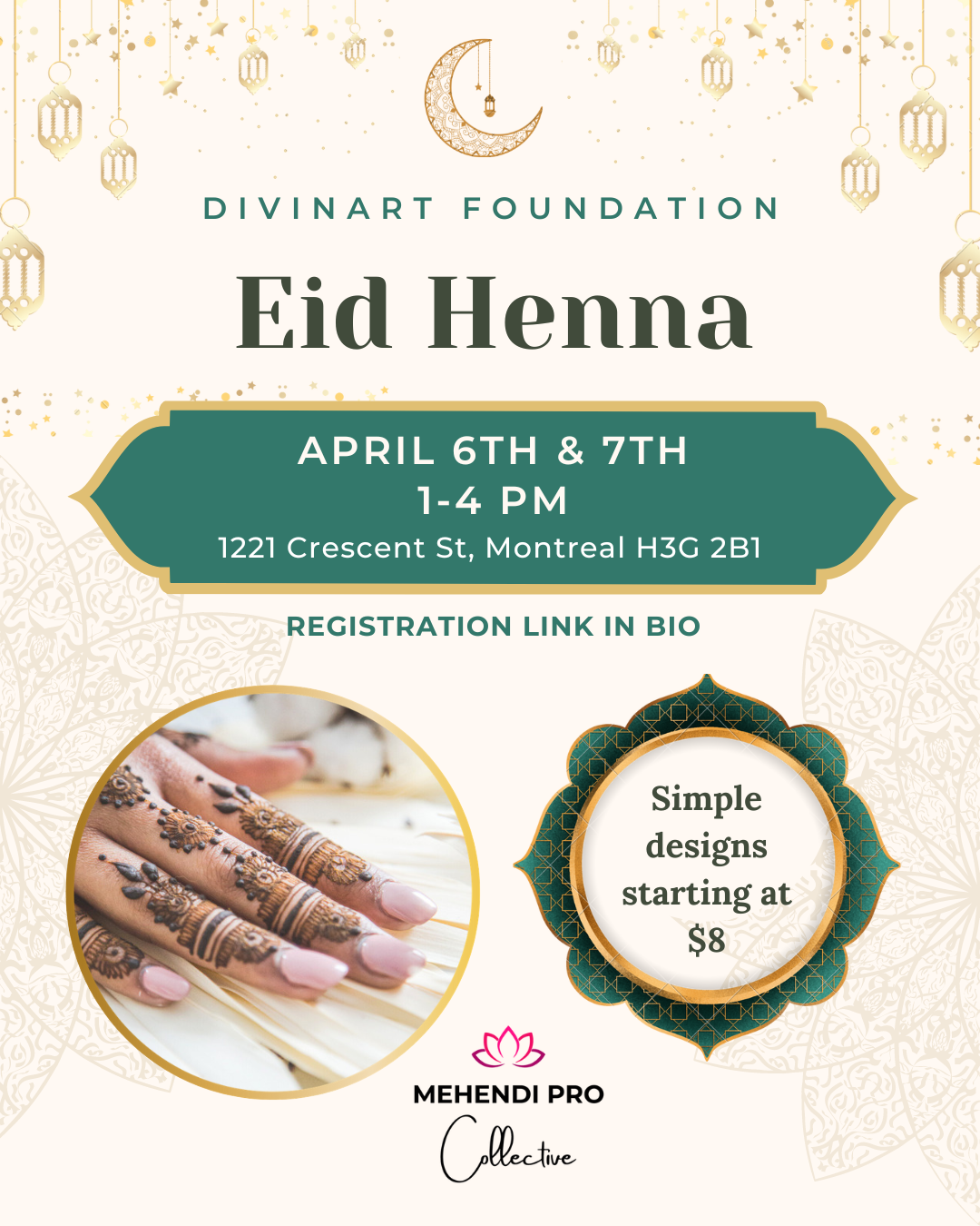 Divinart Foundation Eid Henna
