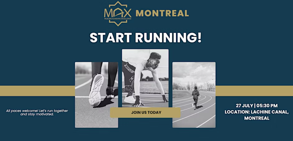 MAX Run Montreal: Start Running & Connecting