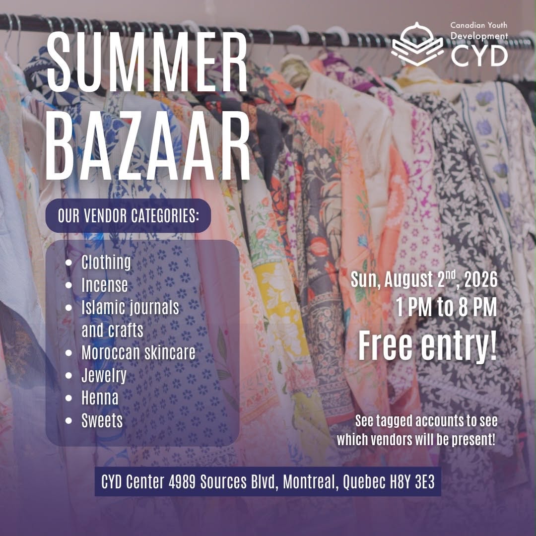 CYD Summer 2026 Bazaar
