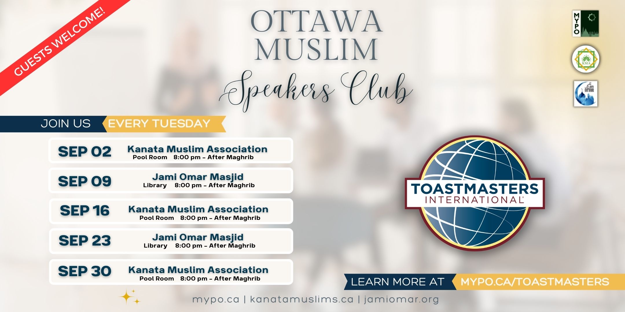 Ottawa Muslim Speakers Club (Toasmaters)