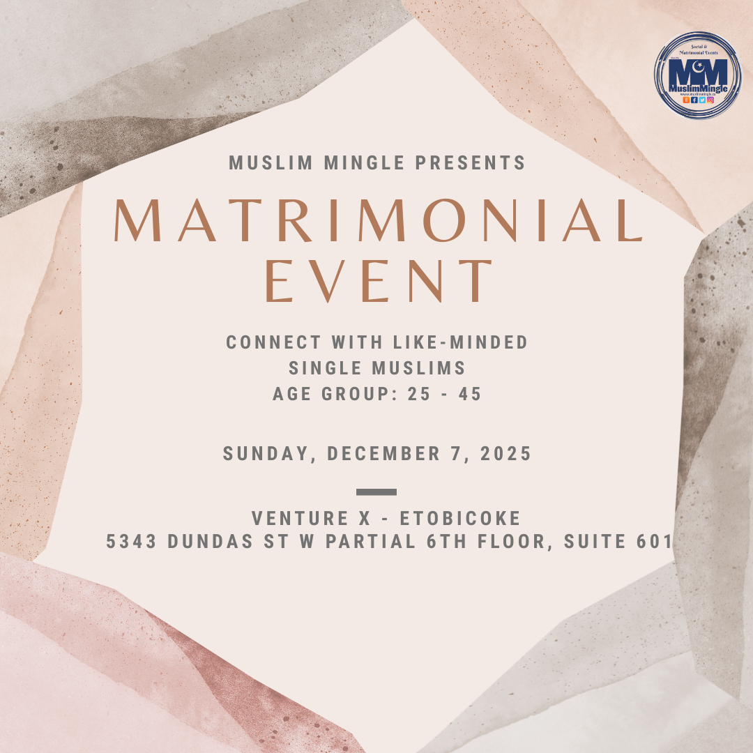 Muslim Mingle Muslim Matrimonial Event