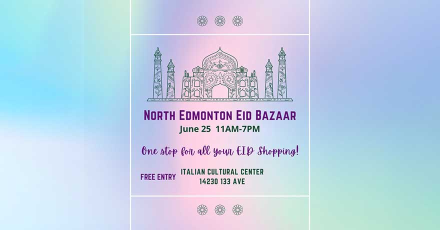 North Edmonton Eid Bazaar