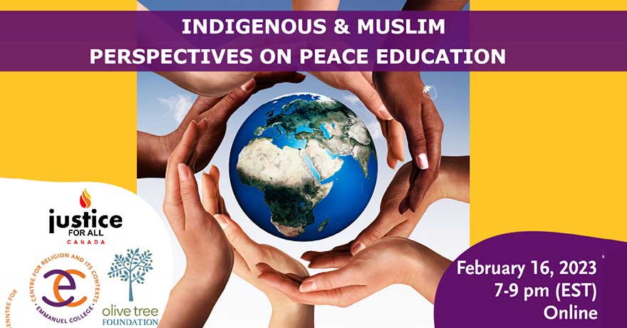 Emmanuel College Indigenous and Muslim Perspectives on Peace Education 