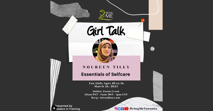 Being Me Girl Talk Monthly Session Essentials of Selfcare