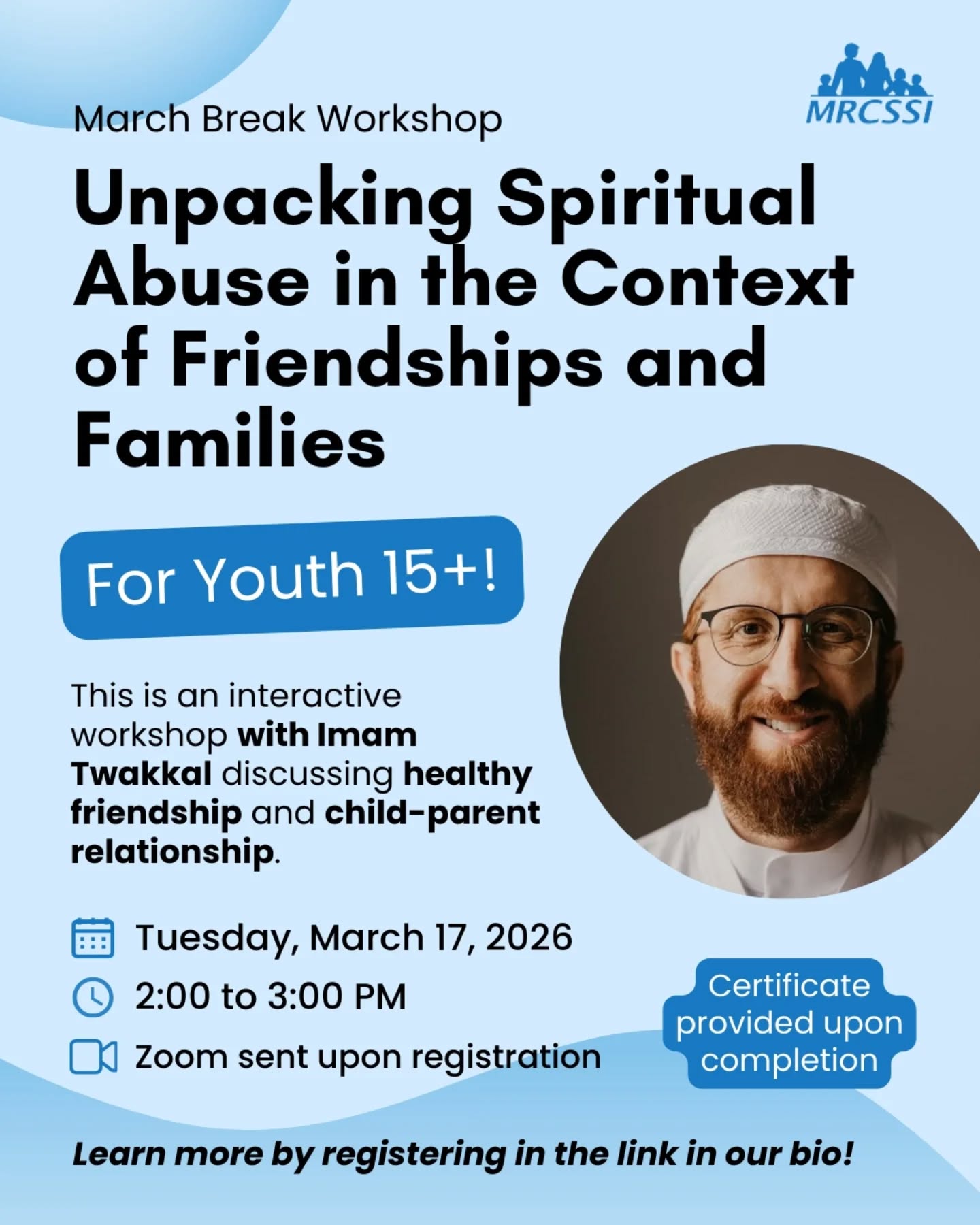 Youth Workshop Unpacking Spiritual Abuse in the Context of Friendships and Families