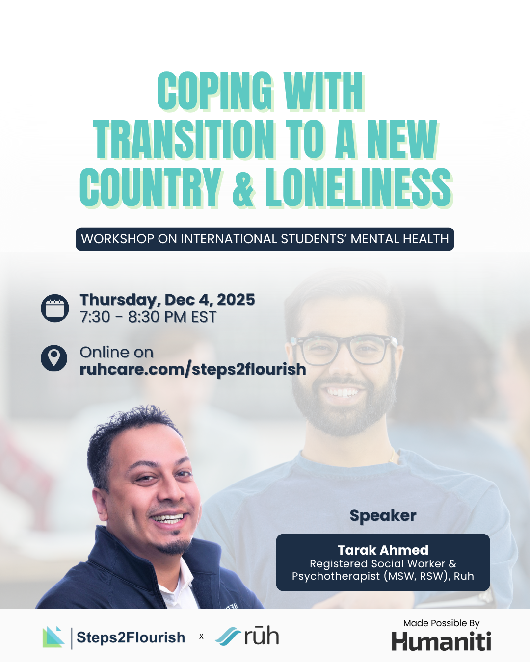 Ruh Care Coping with Transition to a New Country & Loneliness