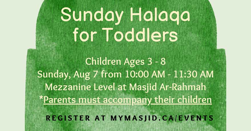 Assunnah Muslim Association Toddlers Halaqa
