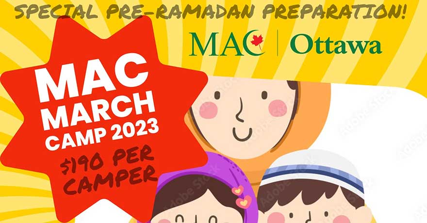 MAC Ottawa March Break Camp Registration Required