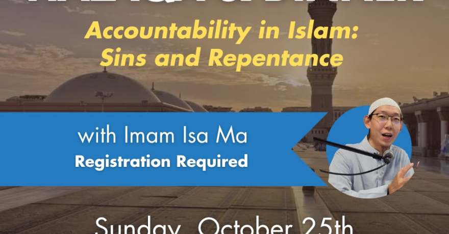 Assunnah Muslim Association Converts Halaqah & Dinner