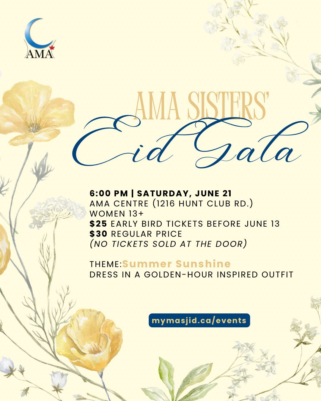 AMA Sisters Eid ul-Adha Gala