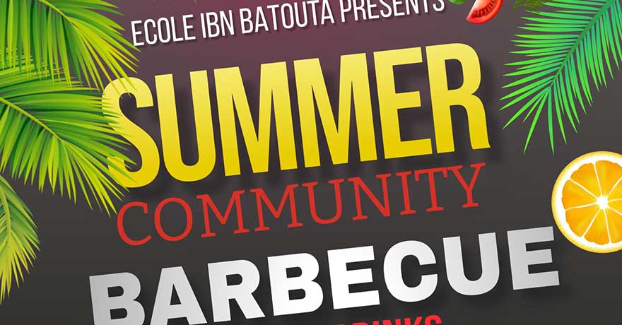 Ecole Ibn Batouta Summer Community BBQ