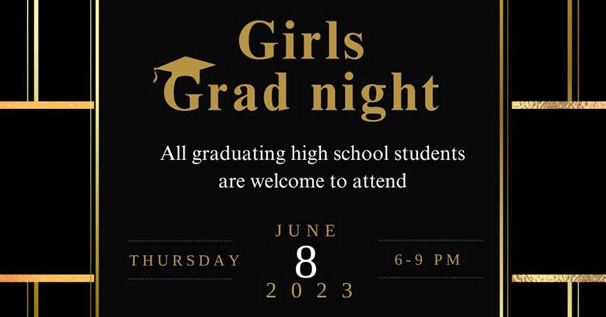 Girls Grand Night for Graduating High School Students