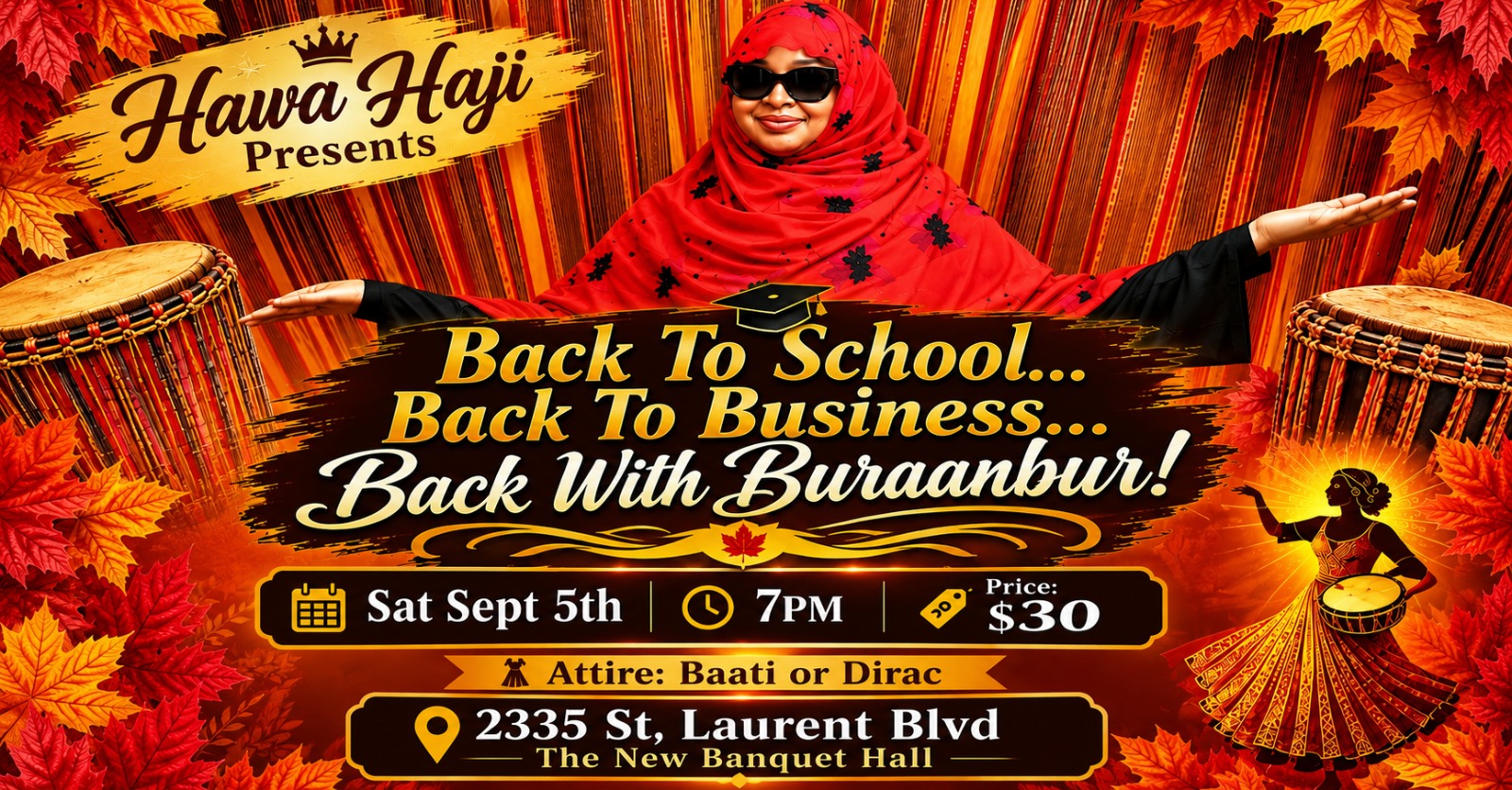 Hawa Haji’s Back To School… Back with Buraanbur