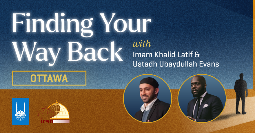 Islamic Relief Canada Fundraiser for Palestine with Imam Khalid Latif & Ustadh Ubaydullah Evans