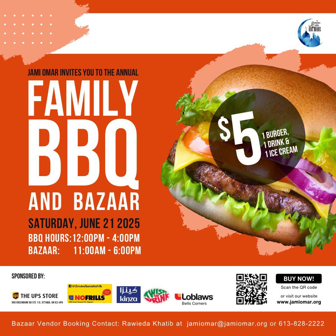Jami Omar Family BBQ and Bazaar