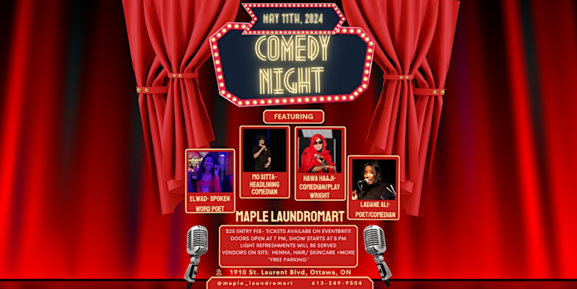 Maple Laundromat Eid Talent Comedy Night