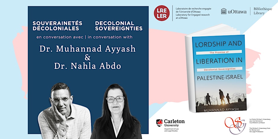 Book Launch of Lordship and Liberation in Palestine-Israel