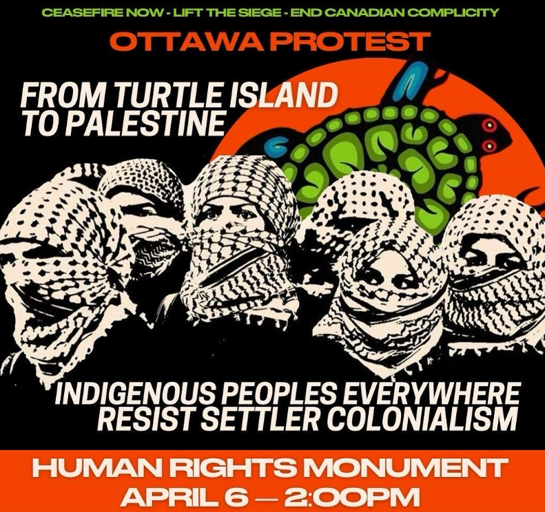 Protests for Indigenous rights Turtle Island