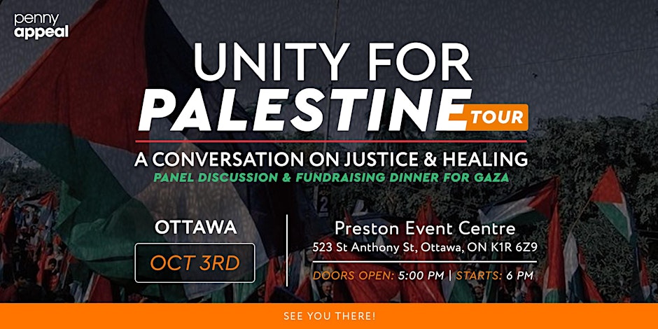 Penny Appeal Canada Unity for Palestine: A Conversation on Justice and Healing