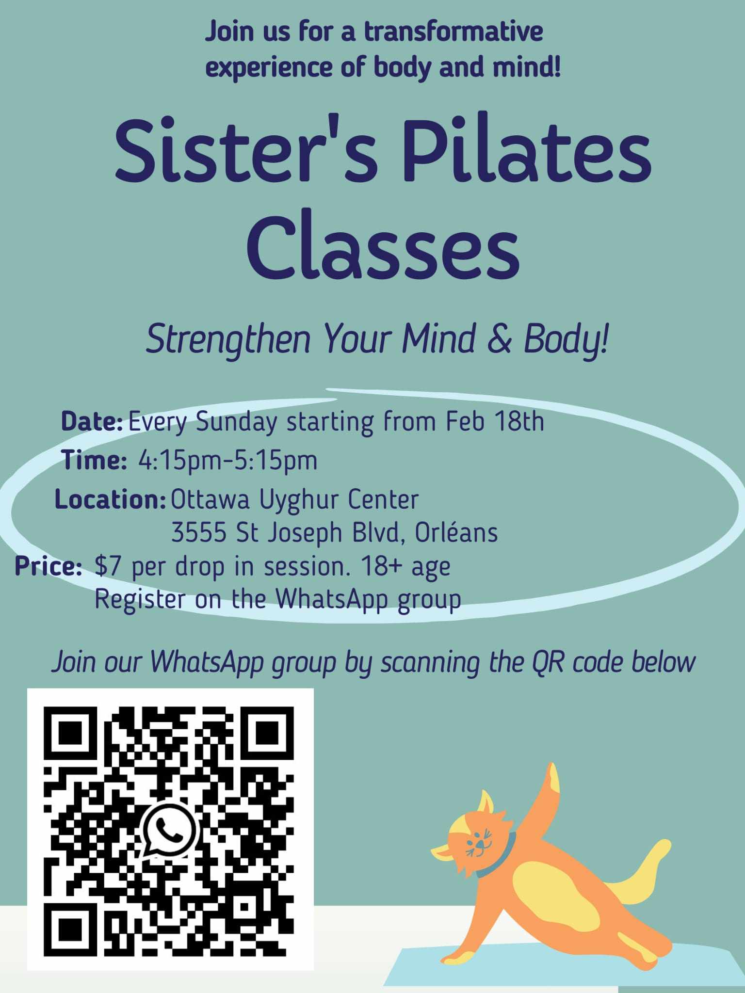 Group Pilates Classes in Oxford - Pop-up Pilates